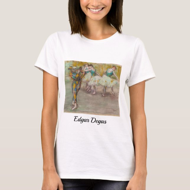 Camiseta Edgar Degas - Harlequin Dance (Frente)