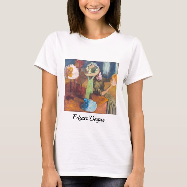 Camiseta Edgar Degas - O Compro Millinery (Frente)