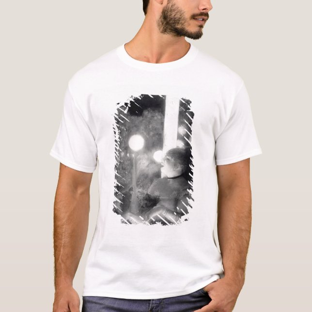Camiseta Edgar Degas | o concerto do café (Frente)