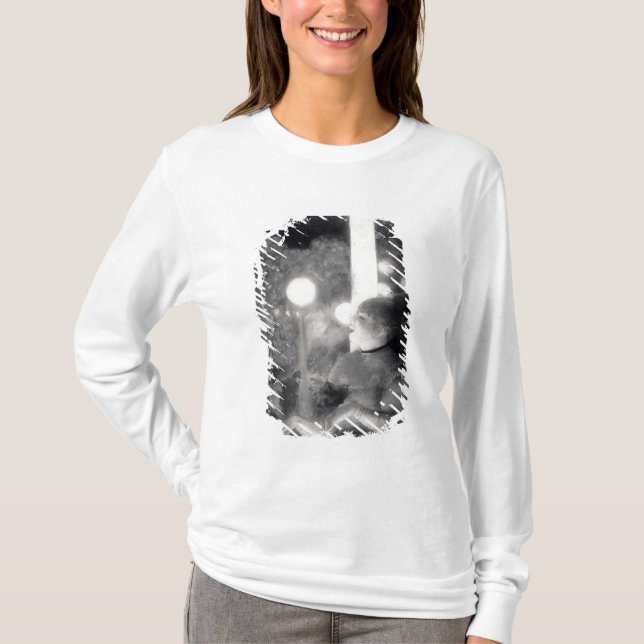 Camiseta Edgar Degas | o concerto do café (Frente)
