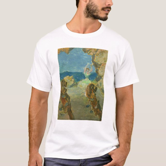 Camiseta Edgar Degas | o dançarino de balé, 1891 (Frente)