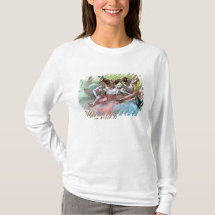 Camiseta Edgar Degas   quatro bailarinas no palco