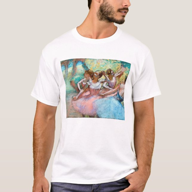 Camiseta Edgar Degas - Quatro Ballerinas no Palco (Frente)