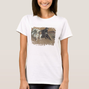 Camiseta Edgar Degas que esperam, c.1882