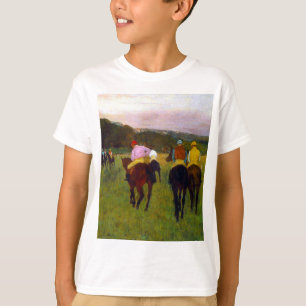 Camiseta Edgar Degas Race Horses em Longchamp