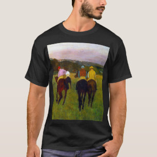 Camiseta Edgar Degas Race Horses em Longchamp