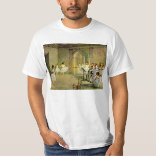 Camiseta Edgar Degas - Salão do balé da ópera na rua