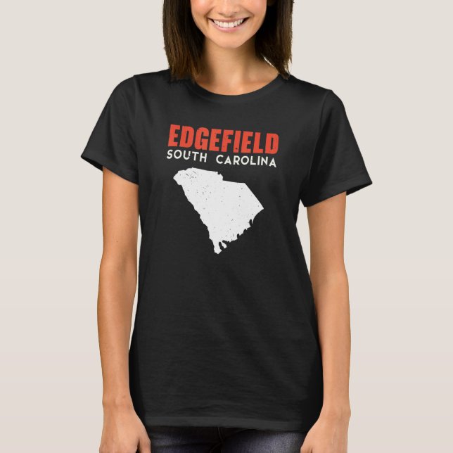 Camiseta Edgefield South Carolina USA State America Travel (Frente)