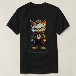 Camiseta Edição 003 do Grin Protocol 50x50 Kitty Punk