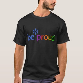 Camiseta Edição 2 de BE_proud_rainbow tomada partido