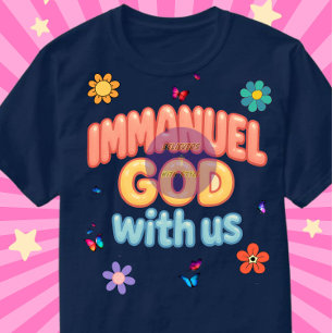 Camiseta (Edição 2) Immanuel - DEUS conosco - Cristão