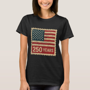 Camiseta Edição Comemorativa de 250 Anos Bandeira Americana
