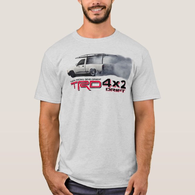 Camiseta Edição da tração de Toyota Tacoma 4x2 TRD (Frente)