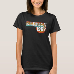 Camiseta Edição de 1967, Aniversário Vintage 1967, Brincade