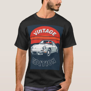 Camiseta Edição de carro vintage