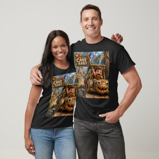 Camiseta Edição de caverna para T-shirts de bebês crianças/