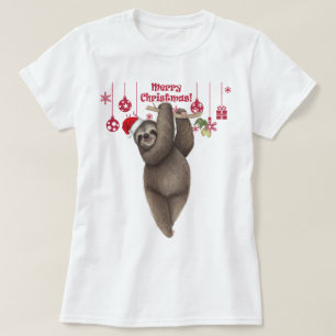 Camiseta Edição de Natal - Sloth