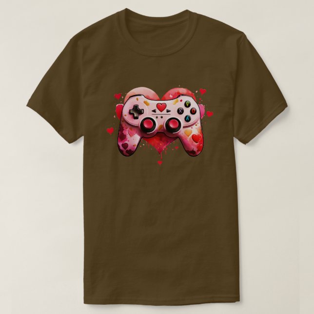 Camiseta Edição do Game of Love Controller (Frente do Design)