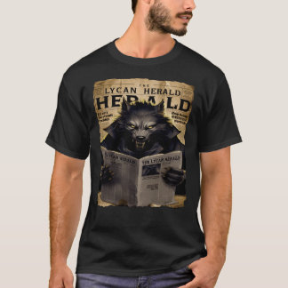 Camiseta Edição do Jornal O Heraldo Licantropo
