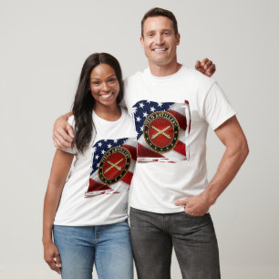 Camiseta Edição Especial Insígnia do Ramo de Artilharia de