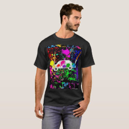 Camiseta Edição fresca da pintura do carro novo