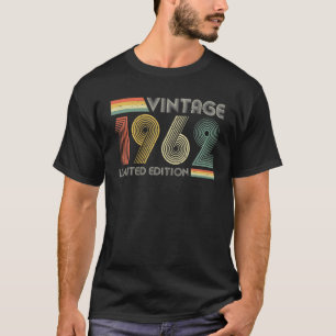 Camiseta Edição Limitada, 1962, 60º Aniversário, 60 Ano