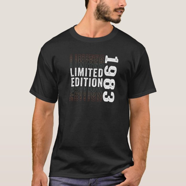 Camiseta Edição limitada 1983 aniversário de 40 anos fantás (Frente)
