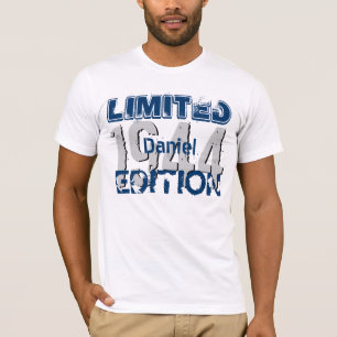 Camiseta edição limitada A014 de presente de aniversário