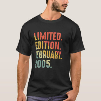 Camiseta Edição Limitada Aniversário Fevereiro 2005