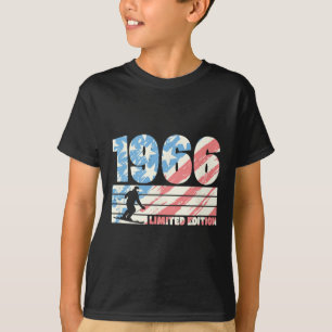 Camiseta Edição Limitada Ano de Nascimento 1966 Esqui Estil