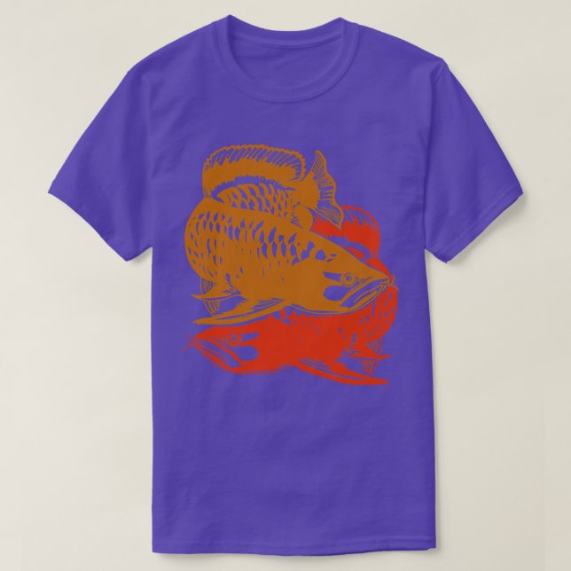 Camiseta Edição limitada Arowana Design (Frente do Design)