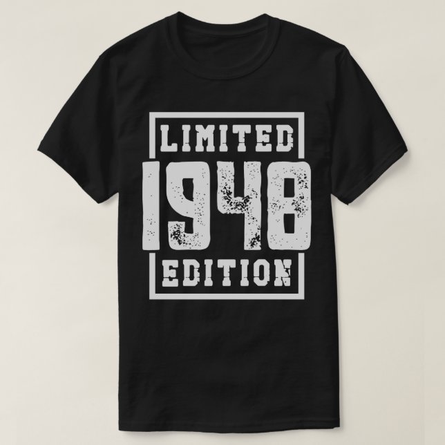 Camiseta Edição limitada de 1948 (Frente do Design)