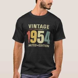 Camiseta Edição Limitada de 1954 Aniversário de 70 Anos Hom
