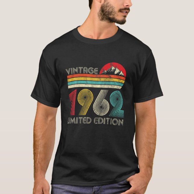 Camiseta Edição Limitada De 1962, 59 Anos 59 Anos De Idade (Frente)