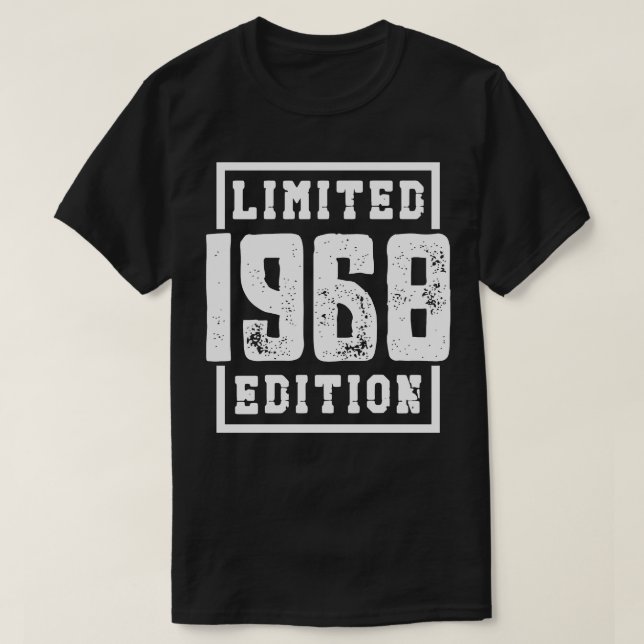 Camiseta Edição limitada de 1968 (Frente do Design)