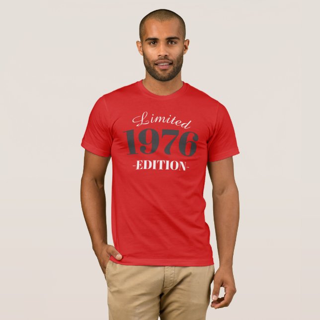 CAMISETA EDIÇÃO LIMITADA DE 1976 (Frente Completa)