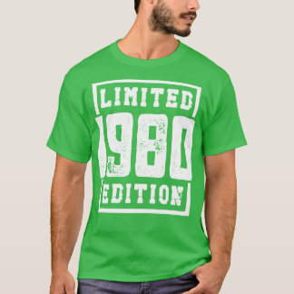 Camiseta Edição limitada de 1980