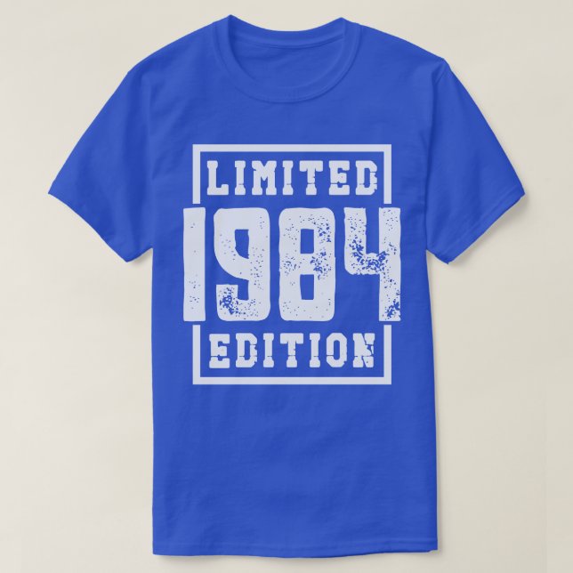 Camiseta Edição limitada de 1984 (Frente do Design)