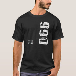 Camiseta Edição limitada de 1990, Aniversário - Design Prem