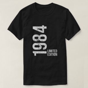 Camiseta Edição Limitada de 42º Aniversário de 1984 Mulher