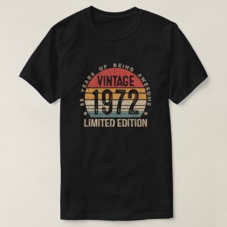 Camiseta Edição Limitada de 55º Aniversário Vintage 1972