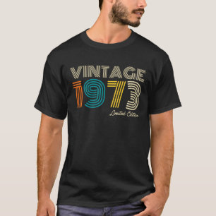 Camiseta Edição Limitada de Aniversário de 53 anos Vintage