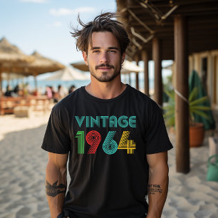 Camiseta Edição Limitada de Aniversário de 60 anos de 1964 