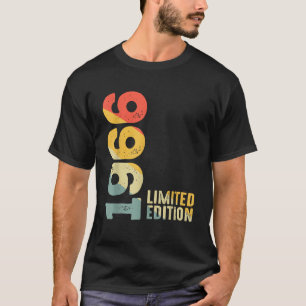 Camiseta Edição Limitada de Aniversário de 60 Anos Vintage