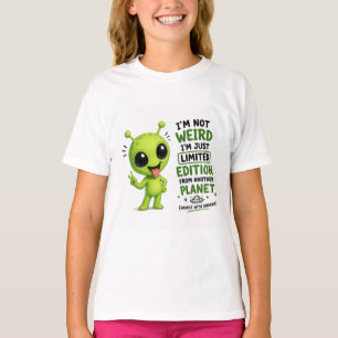 Camiseta Edição Limitada de Design Alien