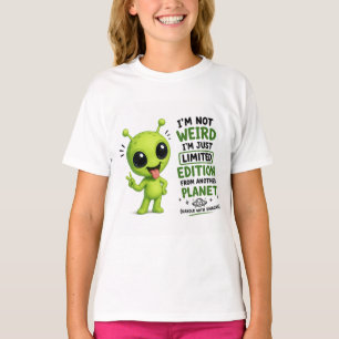 Camiseta Edição Limitada de Design Alien