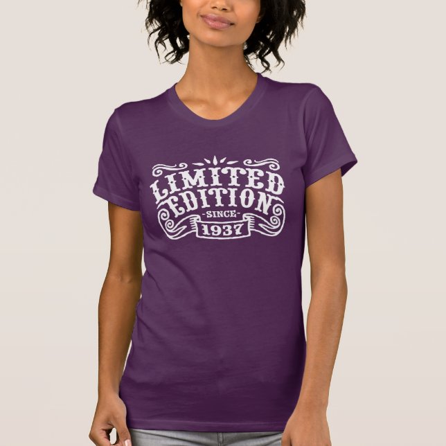Camiseta Edição limitada desde 1937 (Frente)