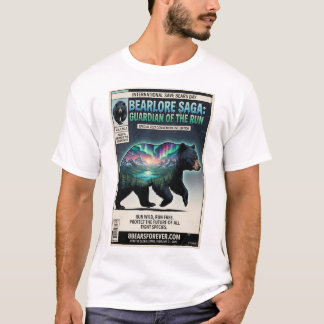 Camiseta Edição Limitada Dia Internacional de Salvar Ursos 