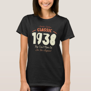 Camiseta Edição limitada do 85º aniversário Classic 1938 Co