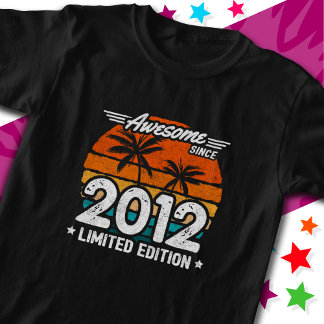 Camiseta Edição Limitada do Nascer 2012 Retroativa Desde 20